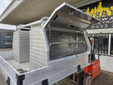 #250 dual cab alloy Tray - triton