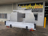 #250 dual cab alloy Tray - triton