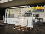 #287 dual cab alloy tray - Hilux Narrow
