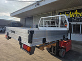 #272 dual cab heavy duty alloy Tray - Hilux