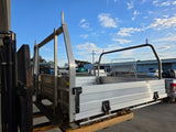 #307 Dual cab alloy tray - D23 Navara