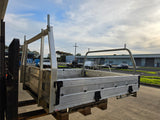 #350 Dual cab alloy tray - Hilux (narrow)