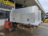 #315 Dual cab alloy tray and boxes