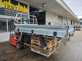 #278 single cab steel Tray -Nissan Navara