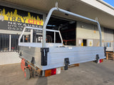 #307 Dual cab alloy tray - D23 Navara