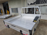 #340 Dual cab alloy tray - kia tasman
