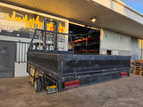 #265 single cab steel Tray - Landcrusier