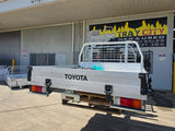 #356 Dual cab alloy tray - Heavy duty alloy - Hilux