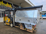 #302 Dual cab alloy tray and canopy - Dmax