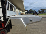 #183 Dual cab alloy Tray