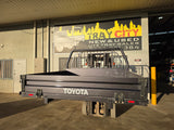 #261 dual cab steel Tray - Hilux