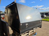 #303 Dual cab steel tray and canopy - 2000 Hilux