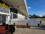 #192 extra cab alloy Tray - Hilux