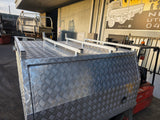 #157 Dual cab tray and canopy setup