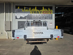 #192 extra cab alloy Tray - Hilux