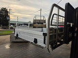 #251 dual cab alloy Tray - Dmax