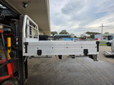 #251 dual cab alloy Tray - Dmax