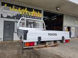 #235 Dual cab alloy tray - Heavy duty alloy - Hilux