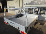 #321 Dual cab alloy tray - Heavy duty alloy - Hilux N80