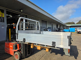 #272 dual cab heavy duty alloy Tray - Hilux