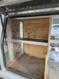 #174 Dual cab alloy Tray and canopy