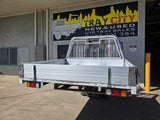 #124 Dual cab Alloy Tray - Mazda Bt50 / PX Ford Ranger
