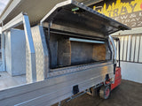 #167 Single cab Alloy Tray - Toyota Hilux