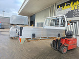 #176 New Dual cab alloy tray - Heavy duty Alloy