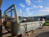 #308 Galvanised Dual cab steel tray - Rodeo / colorado / dmax