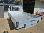 #893 single cab alloy tray - Hilux