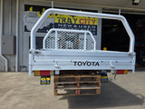 #121 Dual cab Alloy Tray - Hilux