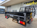#347 Dual cab steel tray - Hilux N90