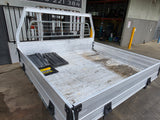 #159 Dual cab alloy Tray