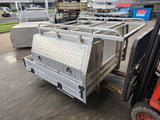 #250 dual cab alloy Tray - triton