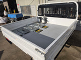 #343 Dual cab steel tray - Hilux N80