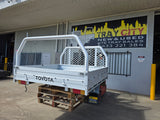 #121 Dual cab Alloy Tray - Hilux