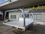 #160 Dual cab alloy Tray