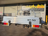 #257 dual cab heavy duty alloy Tray - current model bt50 / dmax