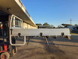 #258 single cab heavy duty alloy Tray - Dmax