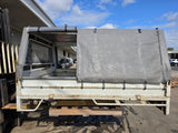 #291 Extra cab steel tray - dmax / colorado / rodeo