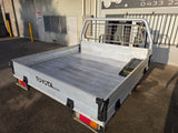 #234 Dual cab alloy tray - Heavy duty alloy - Hilux