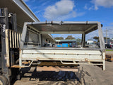 #291 Extra cab steel tray - dmax / colorado / rodeo