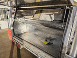 #288 dual cab alloy tray