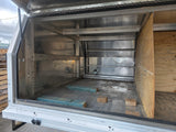 #174 Dual cab alloy Tray and canopy