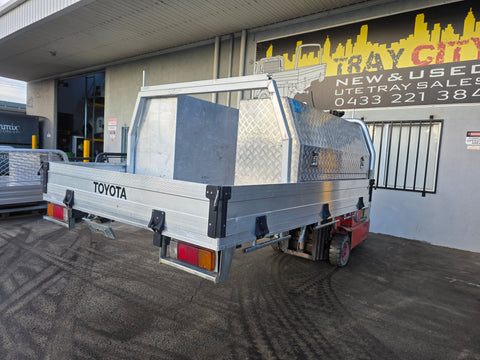 #167 Single cab Alloy Tray - Toyota Hilux