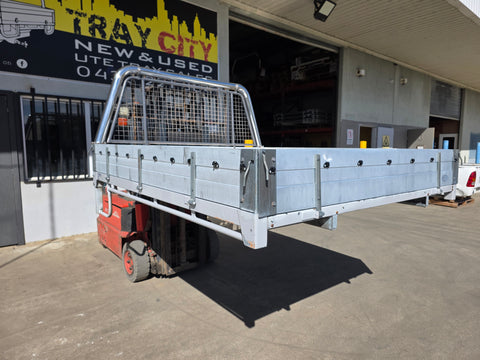 #132 Extra cab Alloy Tray