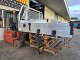 #266 dual cab alloy Tray - ford ranger / bt50