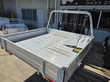 #357 Dual cab alloy tray - Heavy duty alloy - Dmax