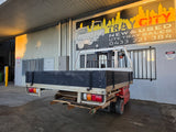 #234 Dual cab alloy Tray Dmax / Rodeo
