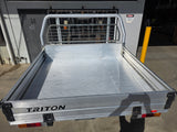 #180 Dual cab alloy Tray